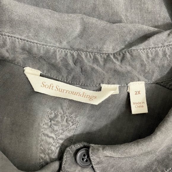 Soft Surroundings Camilla Rayon Jumpsuit Size 2X - Picture 11 of 14